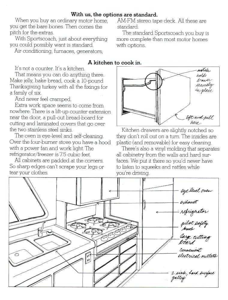 1973 Sportscoach Brochure w/Pocket - Page 14 of 18