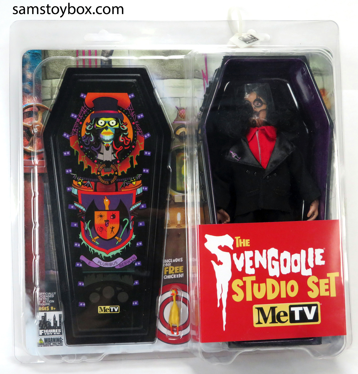 Svengoolie Action Figure Studio Set