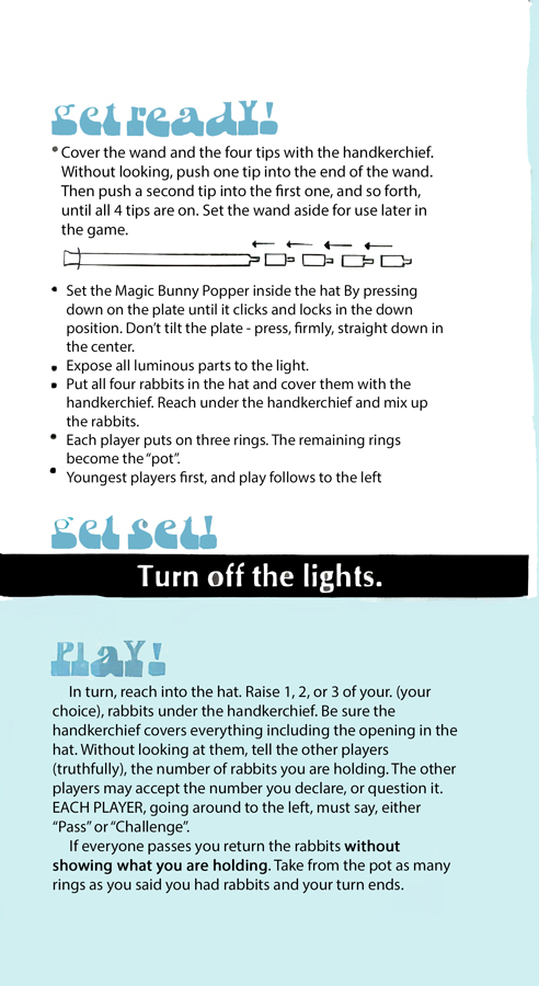 Hocus Pocus Game Instructions, page 2