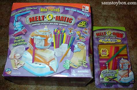 Flying Colors Melt-O-Matic set and Pla-Stix refills