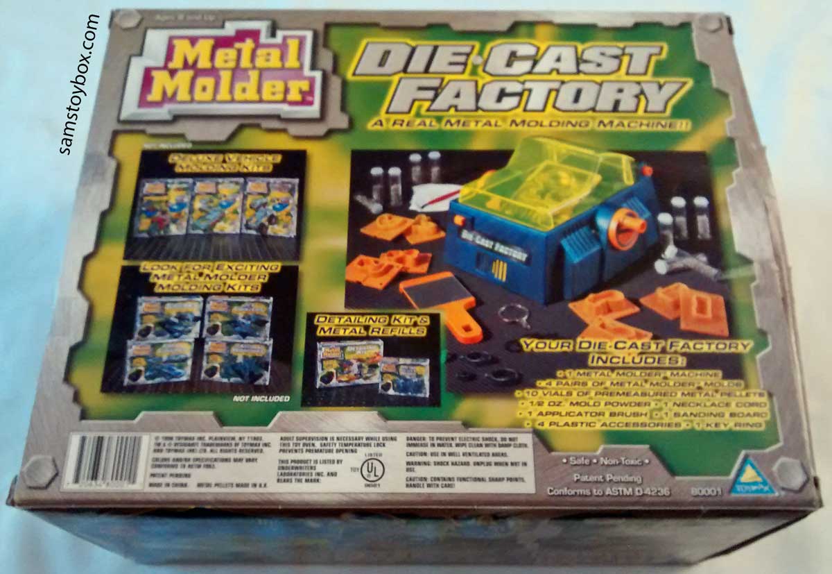 Metal Molder Newer Box Back