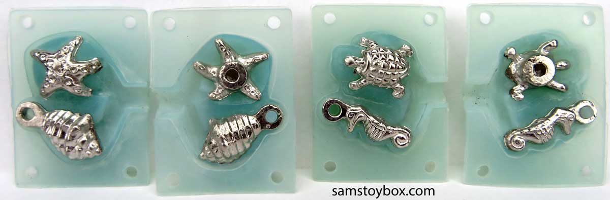 Precious Metals Molded Sea Life