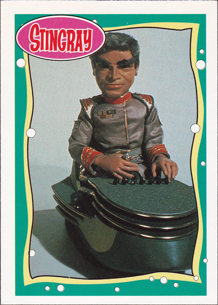 Front of Gerry Anderson Supermarionation Card number 14