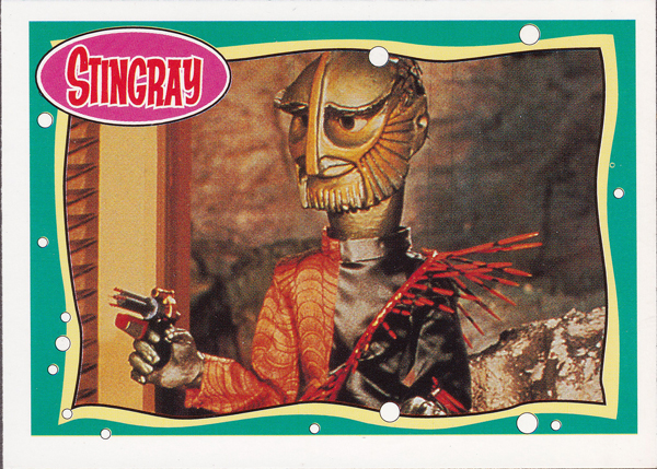 Front of Gerry Anderson Supermarionation Card number 15