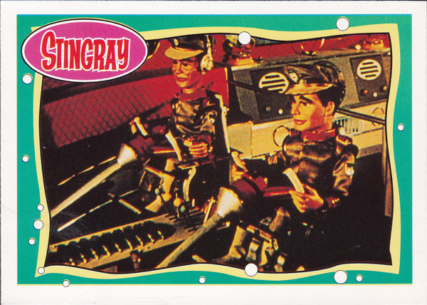 Front of Gerry Anderson Supermarionation Card number 22