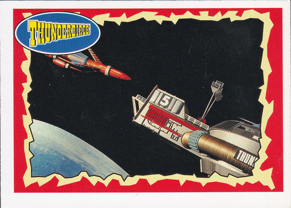 Front of Gerry Anderson Supermarionation Card number 35