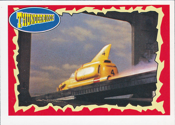 Front of Gerry Anderson Supermarionation Card number 37