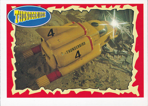 Front of Gerry Anderson Supermarionation Card number 38