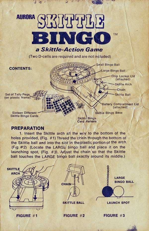 Skittle Bingo Instructions - Page 1 of 4